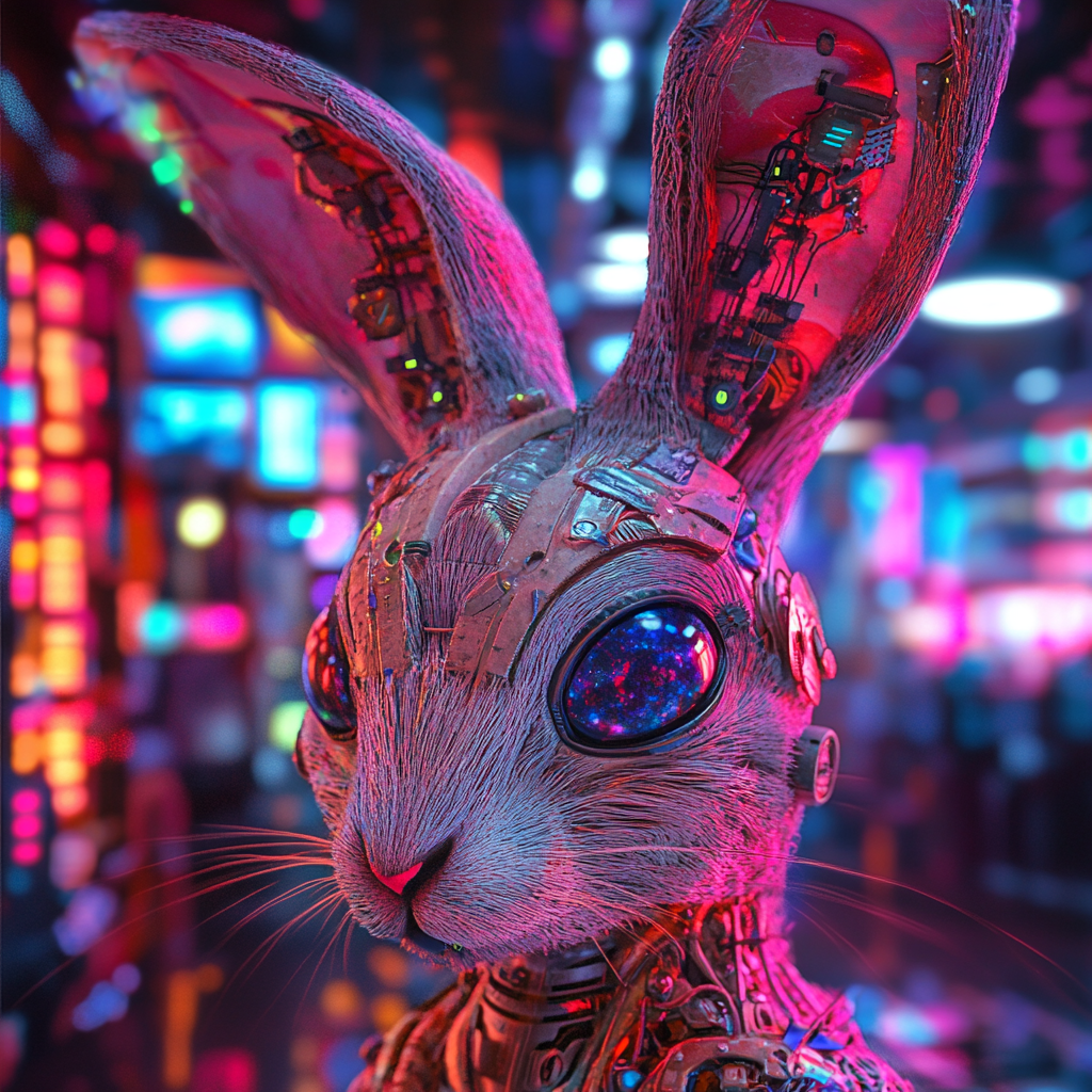 Rabbit Hole Hippie Cyborg Punk Network