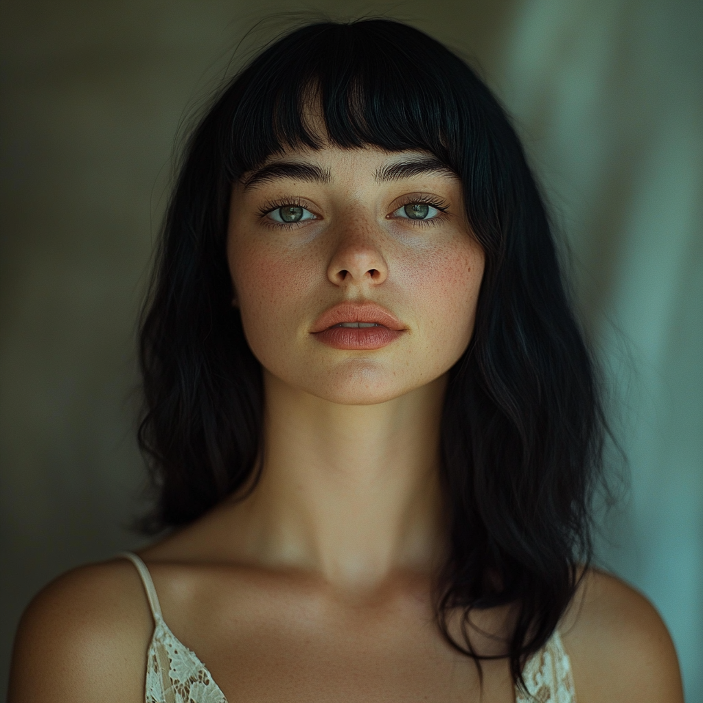 Real 28-Year-Old Woman Portrait in Soft Natural Light