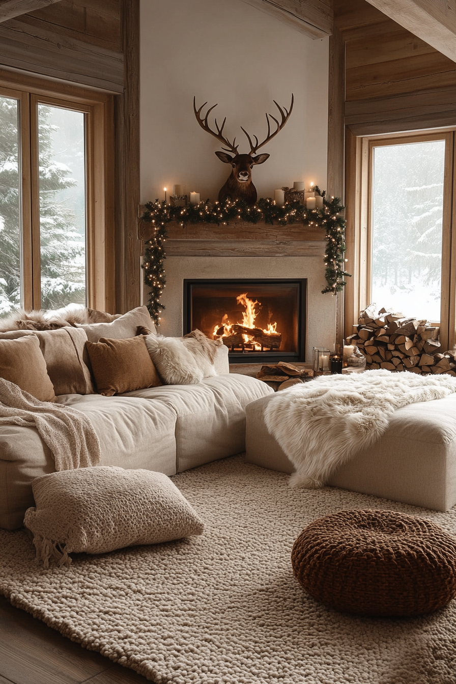 Reindeer-themed Christmas Family Space