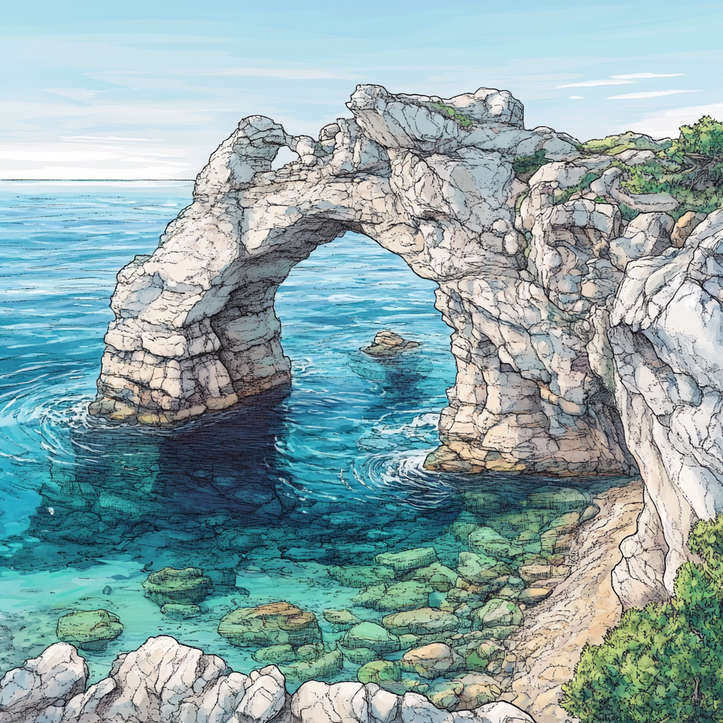 S'Archittu: Iconic Limestone Arch on Sardinian Coastline