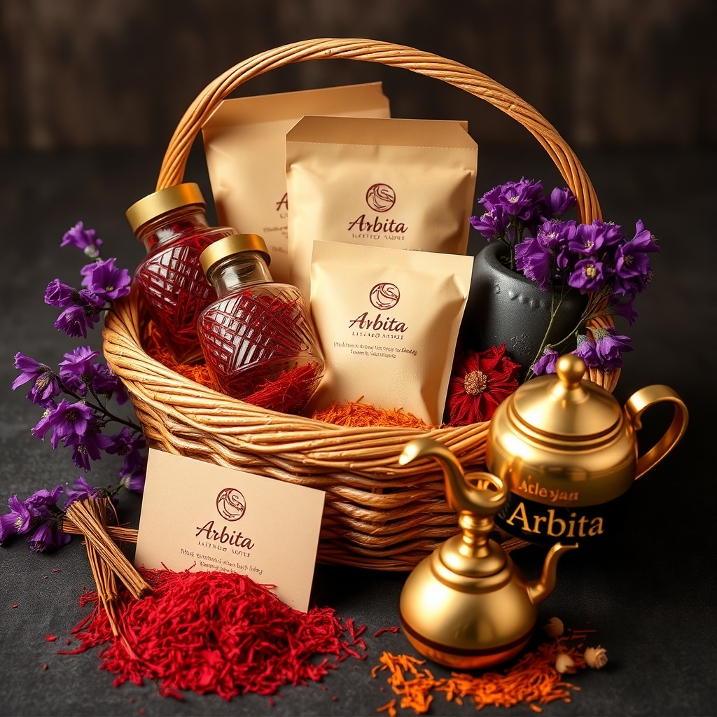 Saffron Export Project Portfolio by Arbita Aesthetic AI