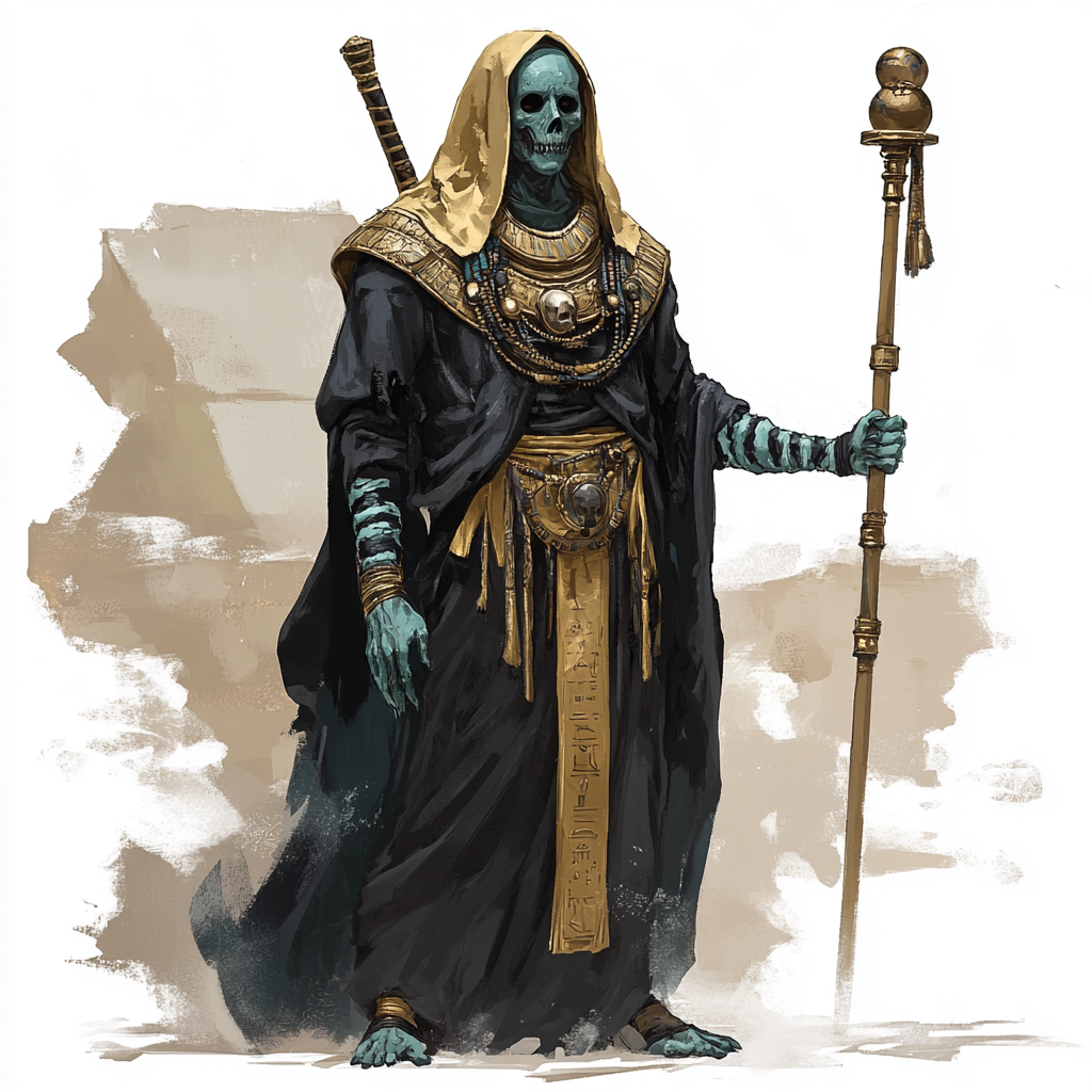 Shroud-Bearer Kahet: Lesser Lich of Grim Conclave