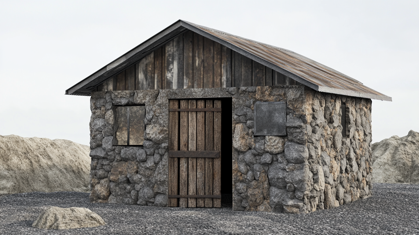 Simple Stone Mining Shed 16:9 View 