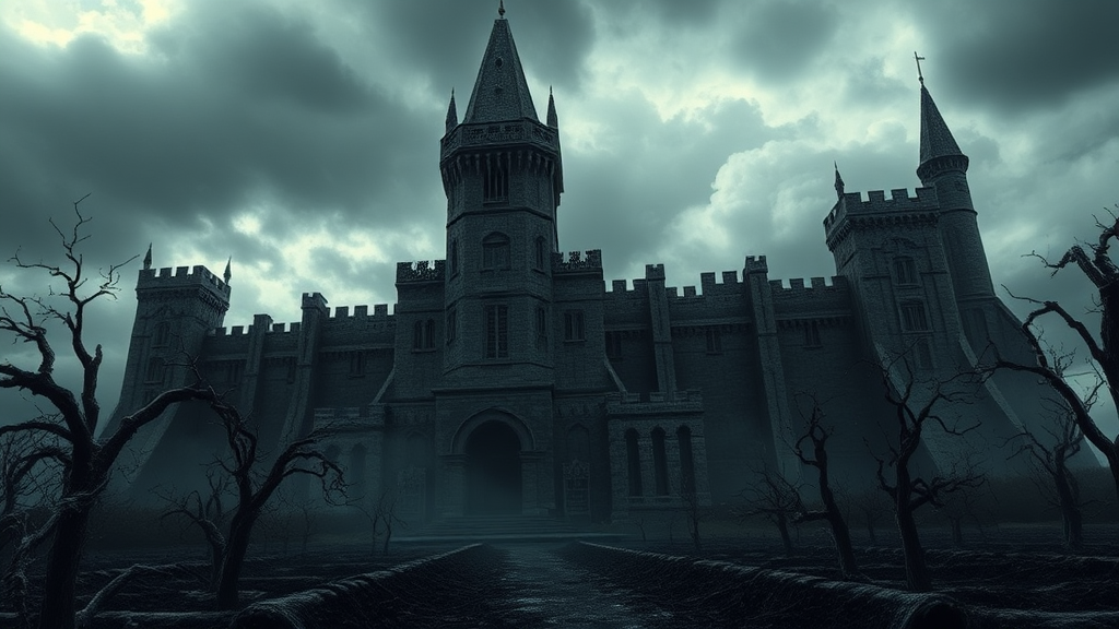 Sinister, abandoned castle in A Song of Ice and Fire.