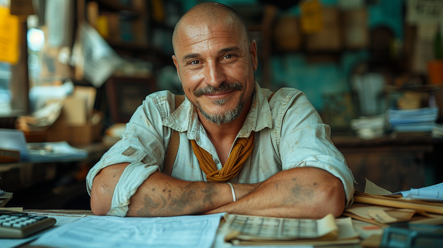 Smiling Venezuelan Accountant