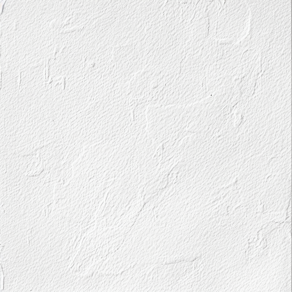 Smooth white watercolor paper texture with faint grain details