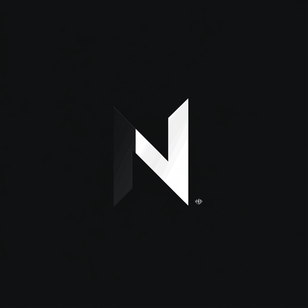 Sophisticated and bold typography logo for web service Neon.