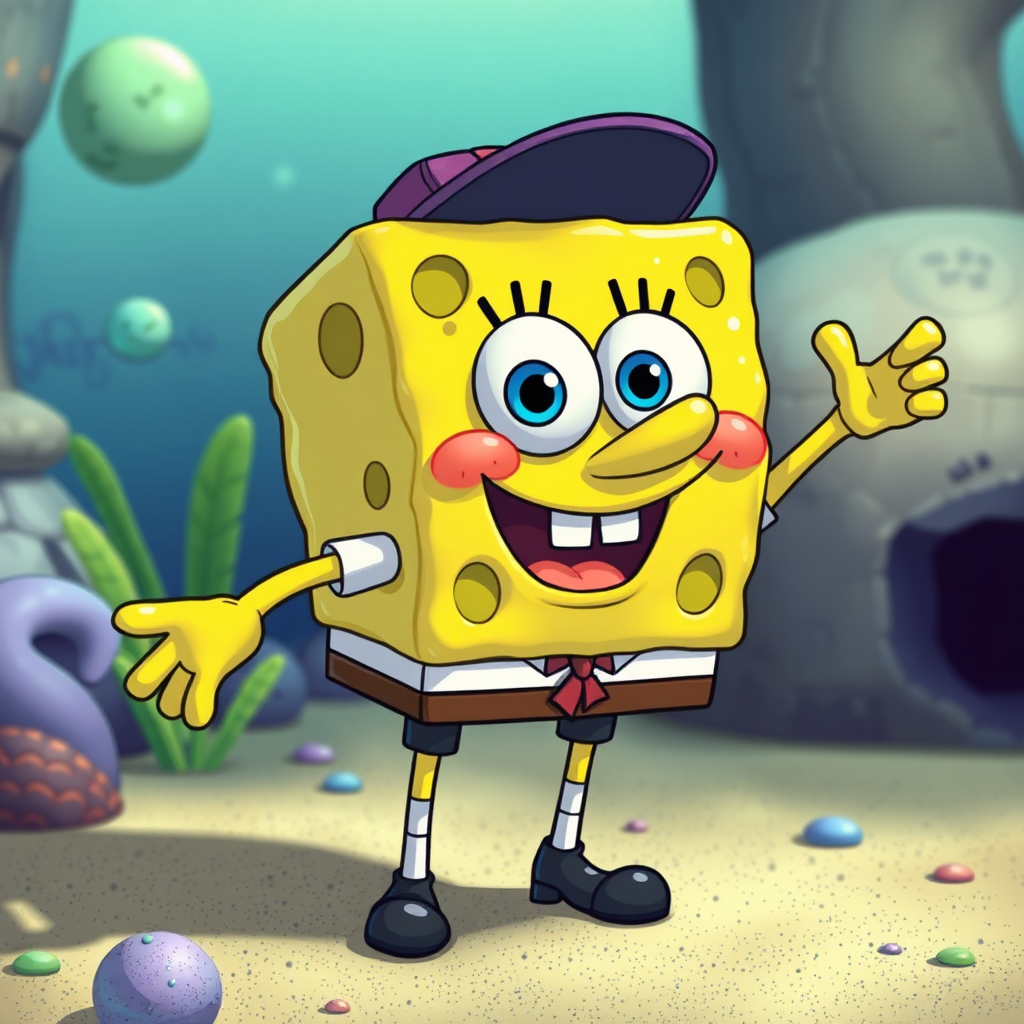 SpongeBob SquarePants Cartoon Character Illustration