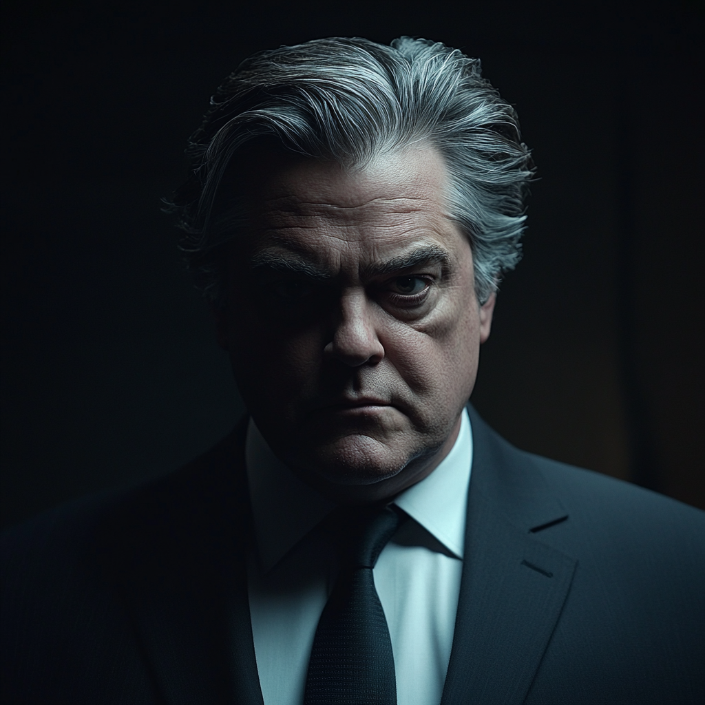 Steve Bannon as Jackson Lamb in Spy Thriller.