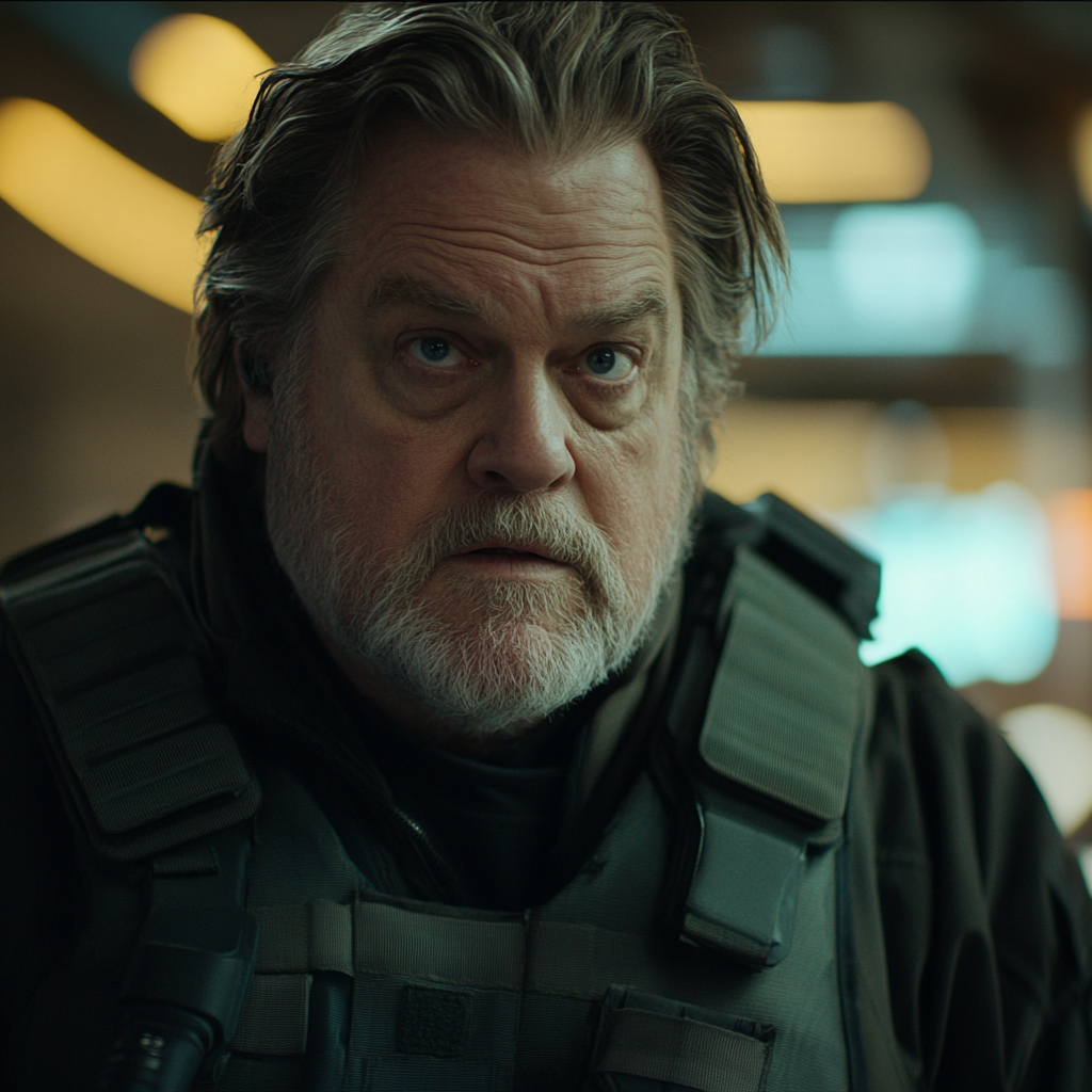 Steve Bannon as Jackson Lamb in futuristic spy thriller