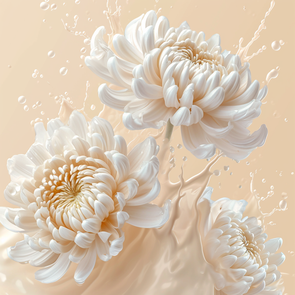 chrysanthemum-poster-milk-splash