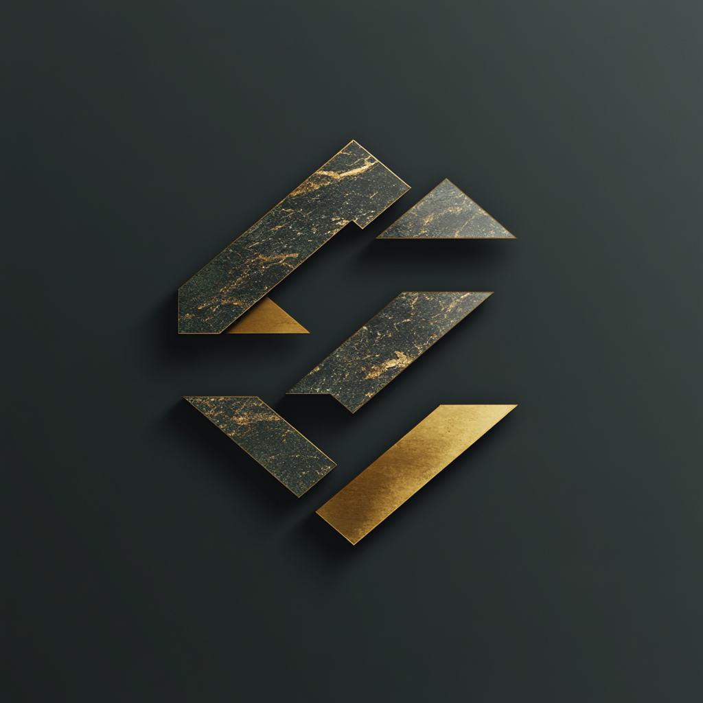 Strong, elegant logo for Elite Constructors with hardscaping elements.