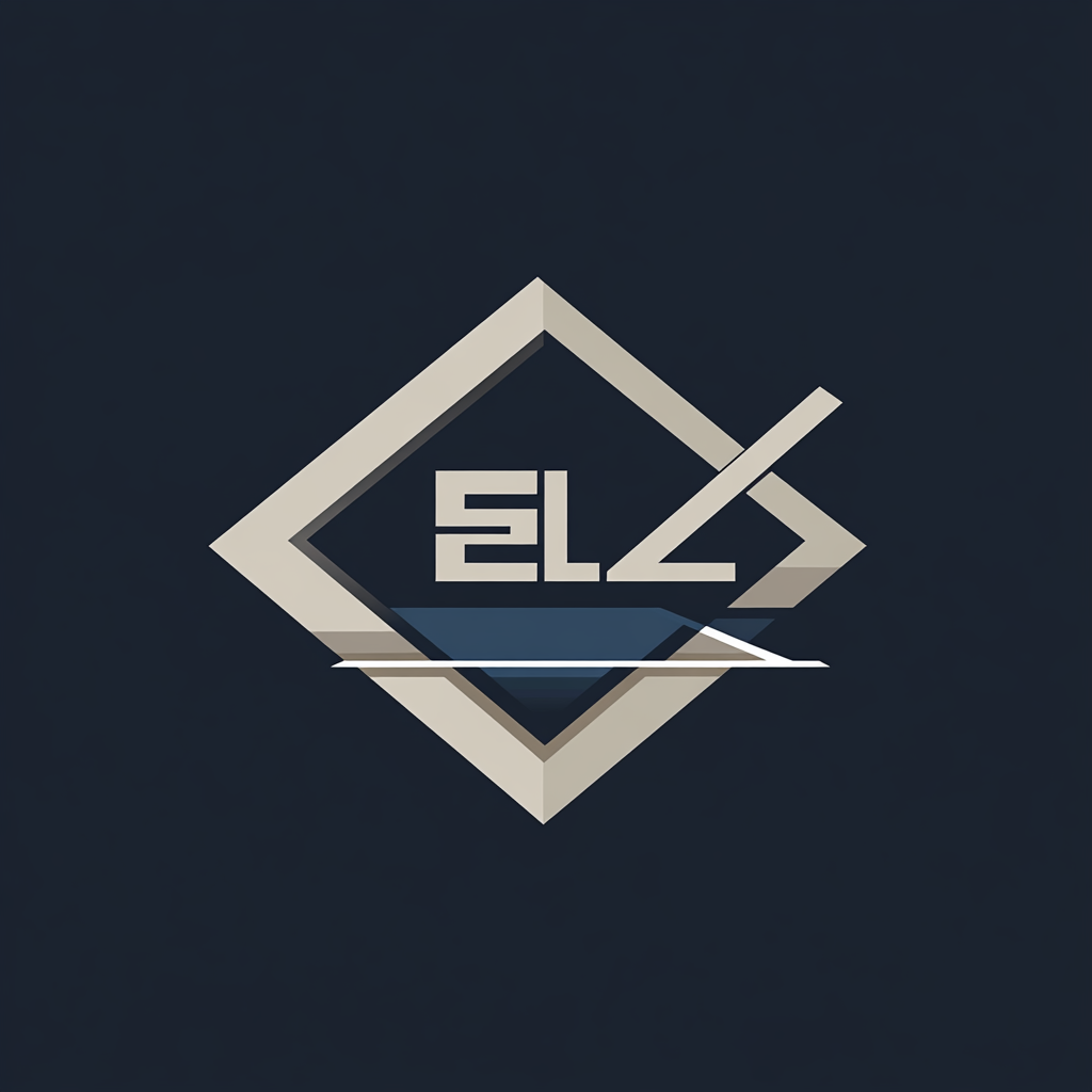 Strong, precise logo for Elite Constructors with stone patterns.