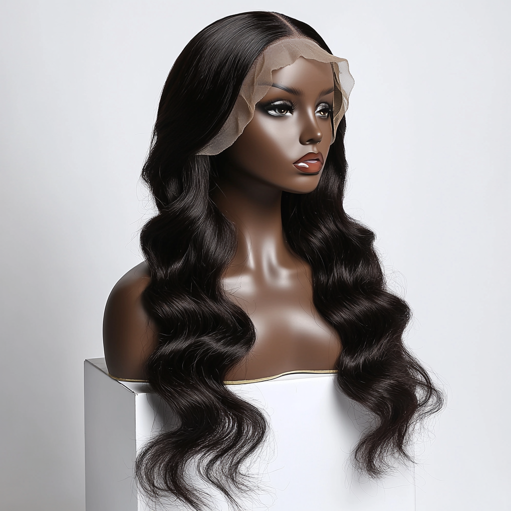 Stylish Lace Wig for Black Women on Display