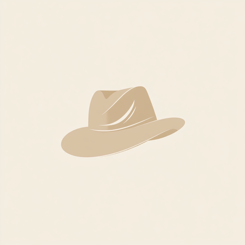 Stylized Fedora hat with 'Sibino' name in logo.