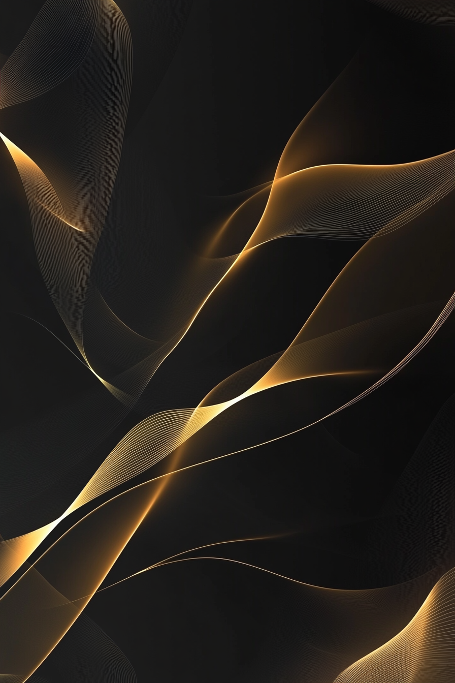 Subdued and elegant dark background with subtle gold gradient.