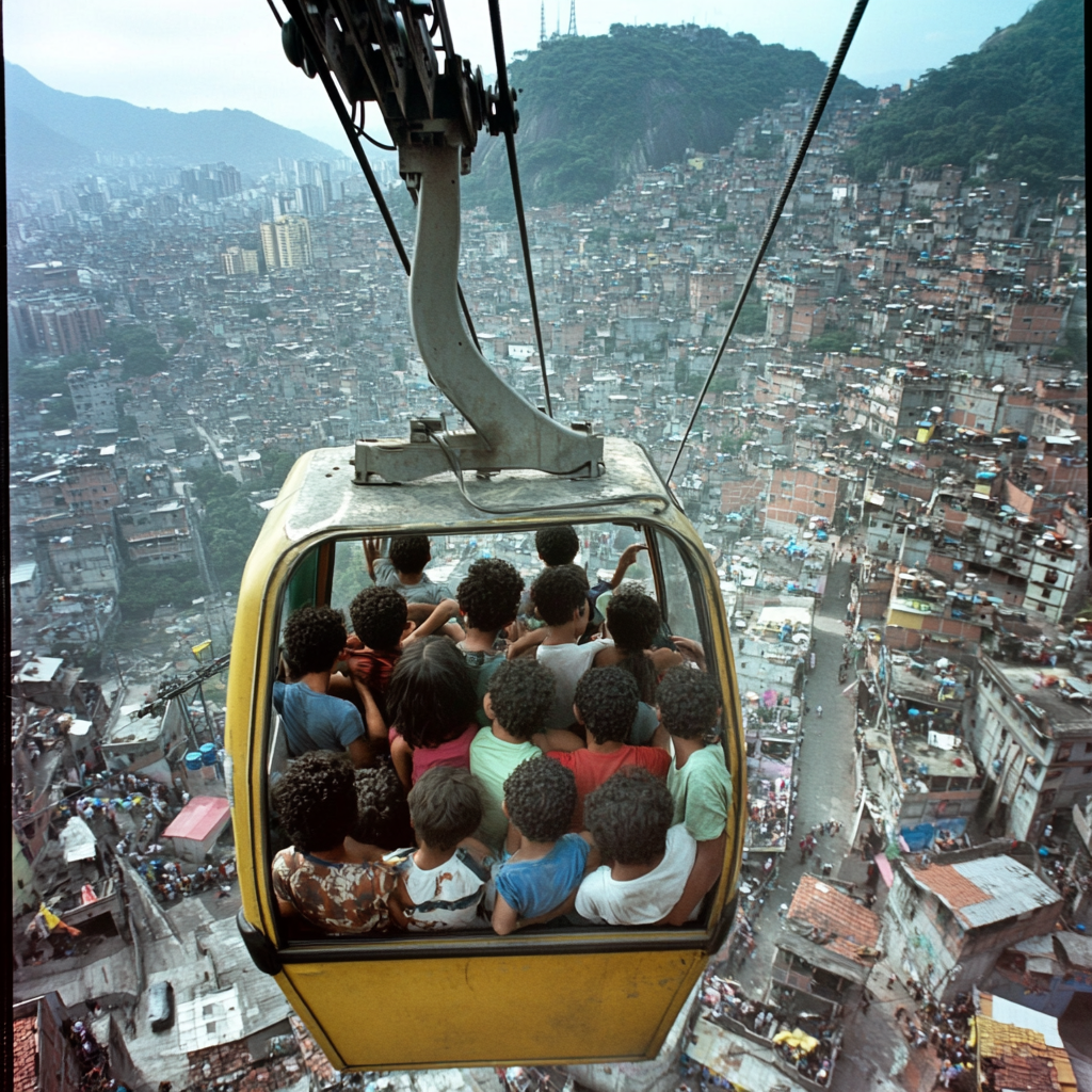 Teenager Offenders Party in Cable Car Over Favelas