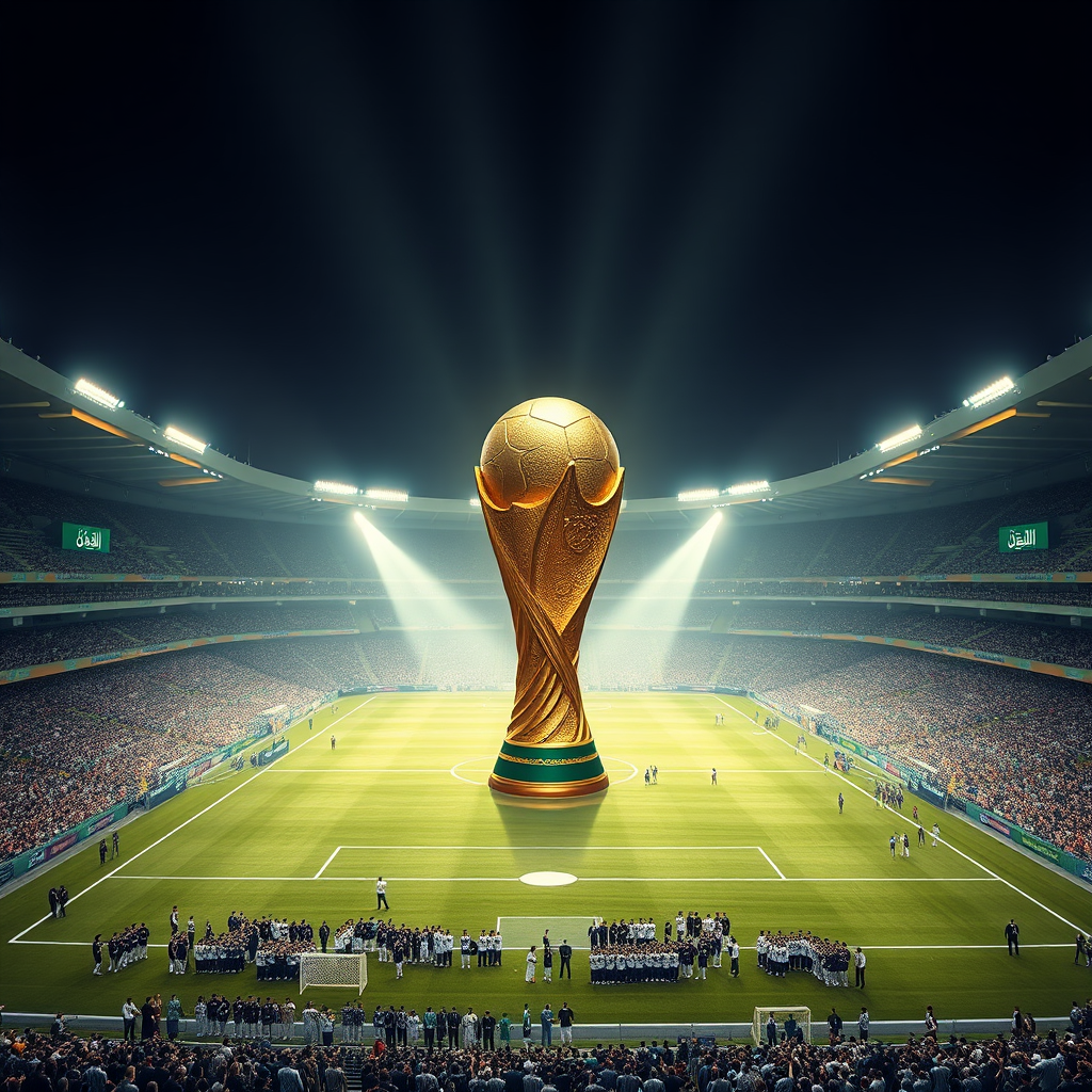 The 2034 Saudi World Cup Opening Snapshot