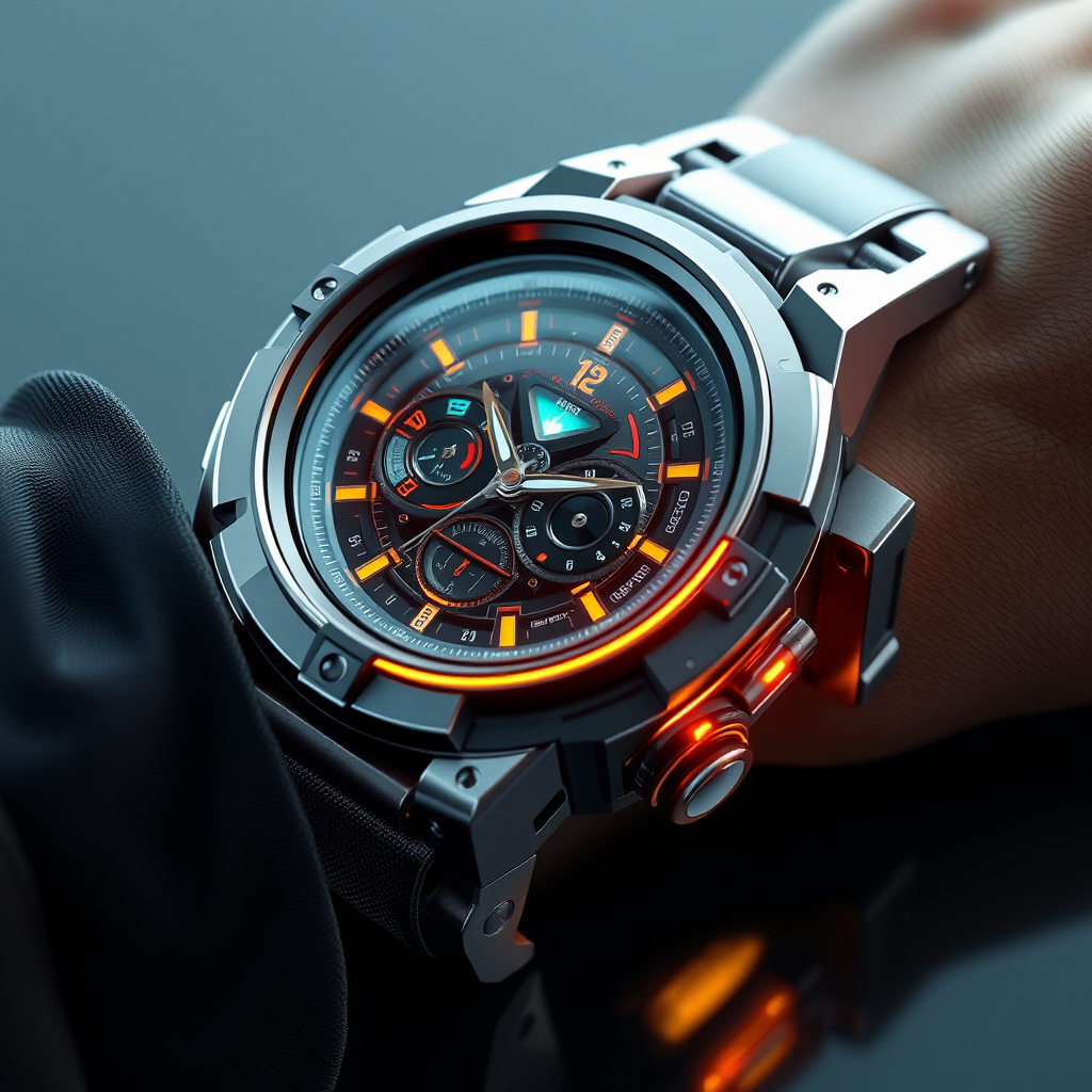 The Advanced Futuristic Super Wrist Gadget