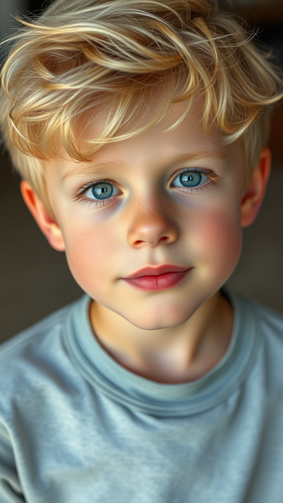 The Bright-eyed, Blonde American Boy