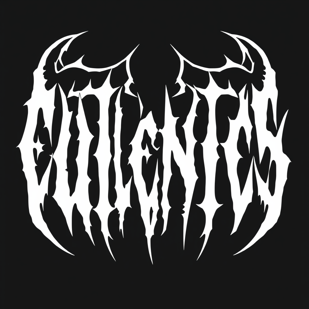 The Brutal Metal Band Logo for Eugenics