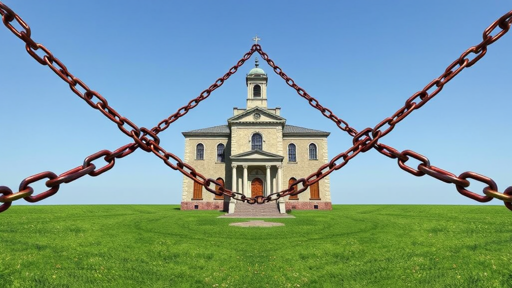 The Building with a Cross-Shaped Chain