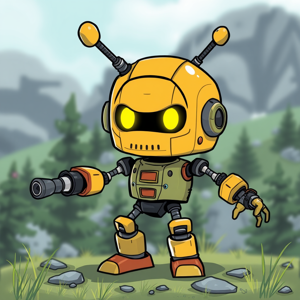 The Cartoon Robot Invasion