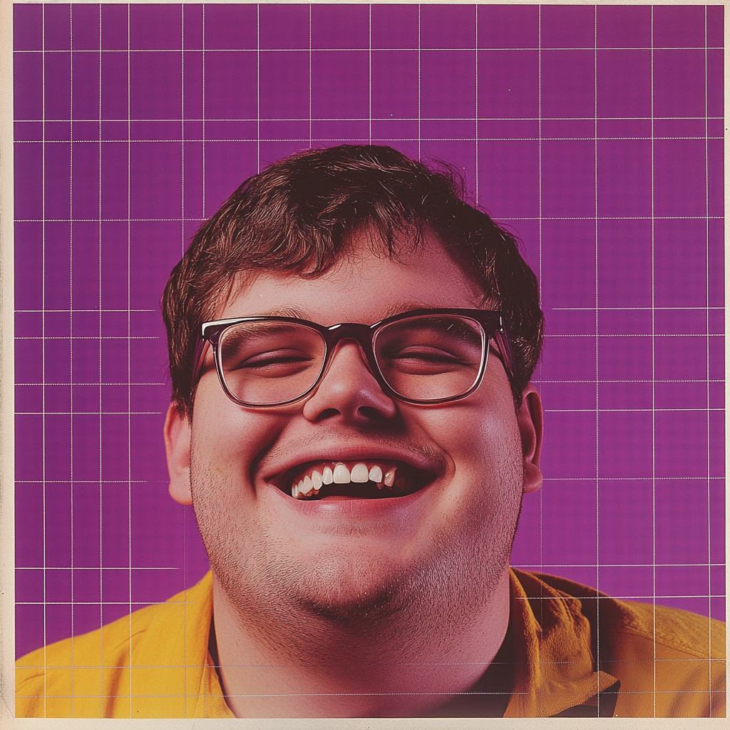 The Cheerful Tech Guy from a '90s Magazine