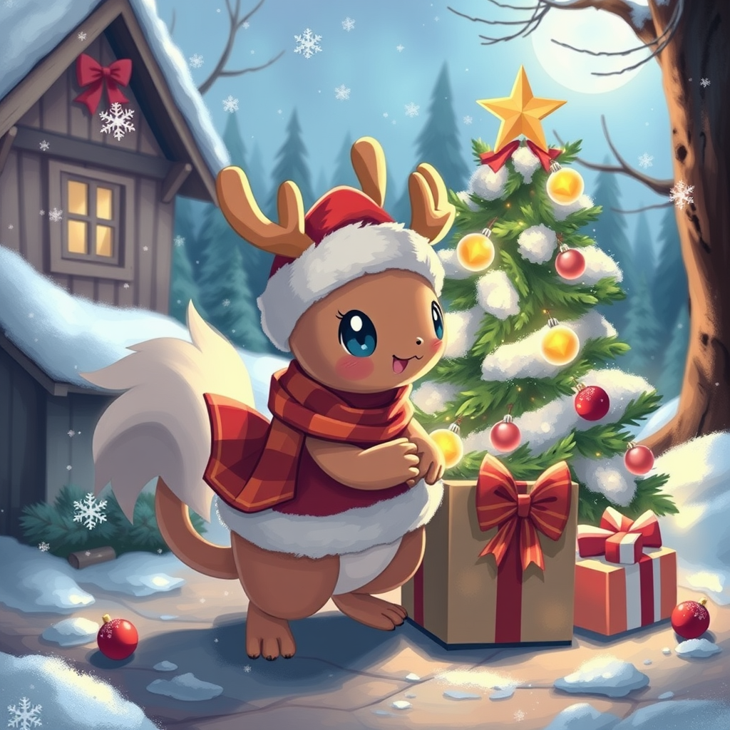 The Christmas-Themed Pokemon Celebration