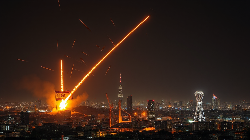 The City of Tel Aviv Under Attack