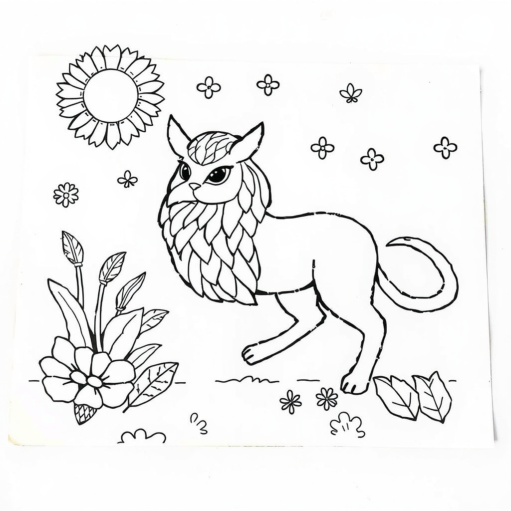 The Coloring Sheet Display