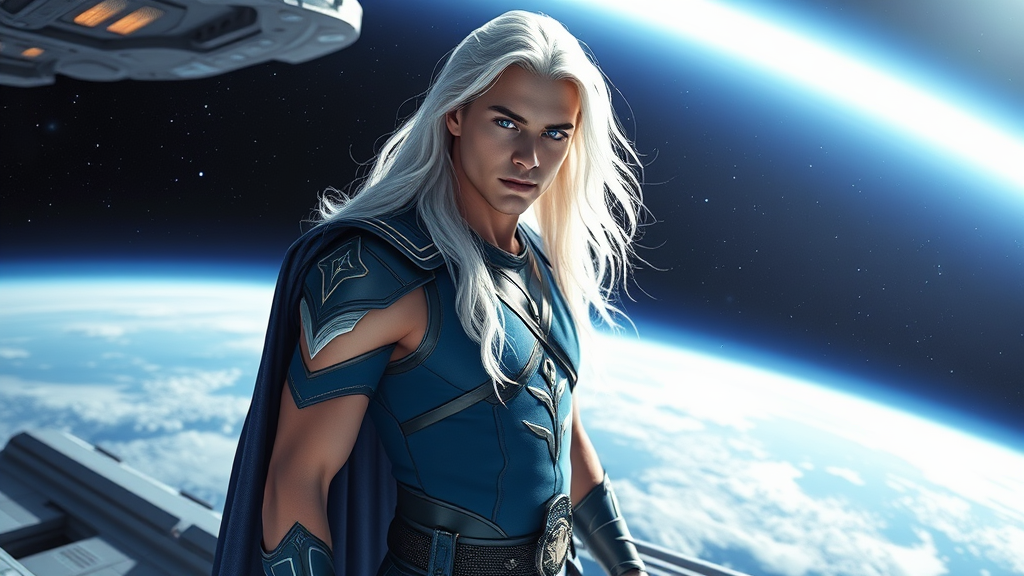 The Compassionate Pleiadian Commander Orbiting Earth