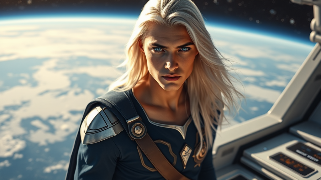 The Compassionate Pleiadian Commander on His Starship