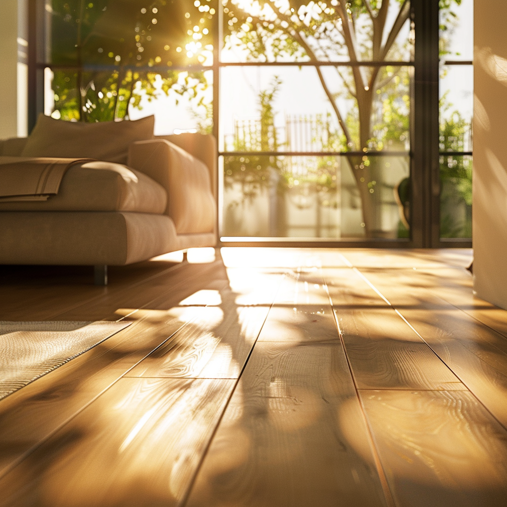 The Cozy Modern Living Room at Golden Hour