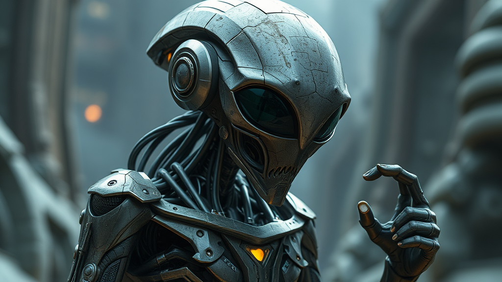 The Display of Extraterrestrial Technology