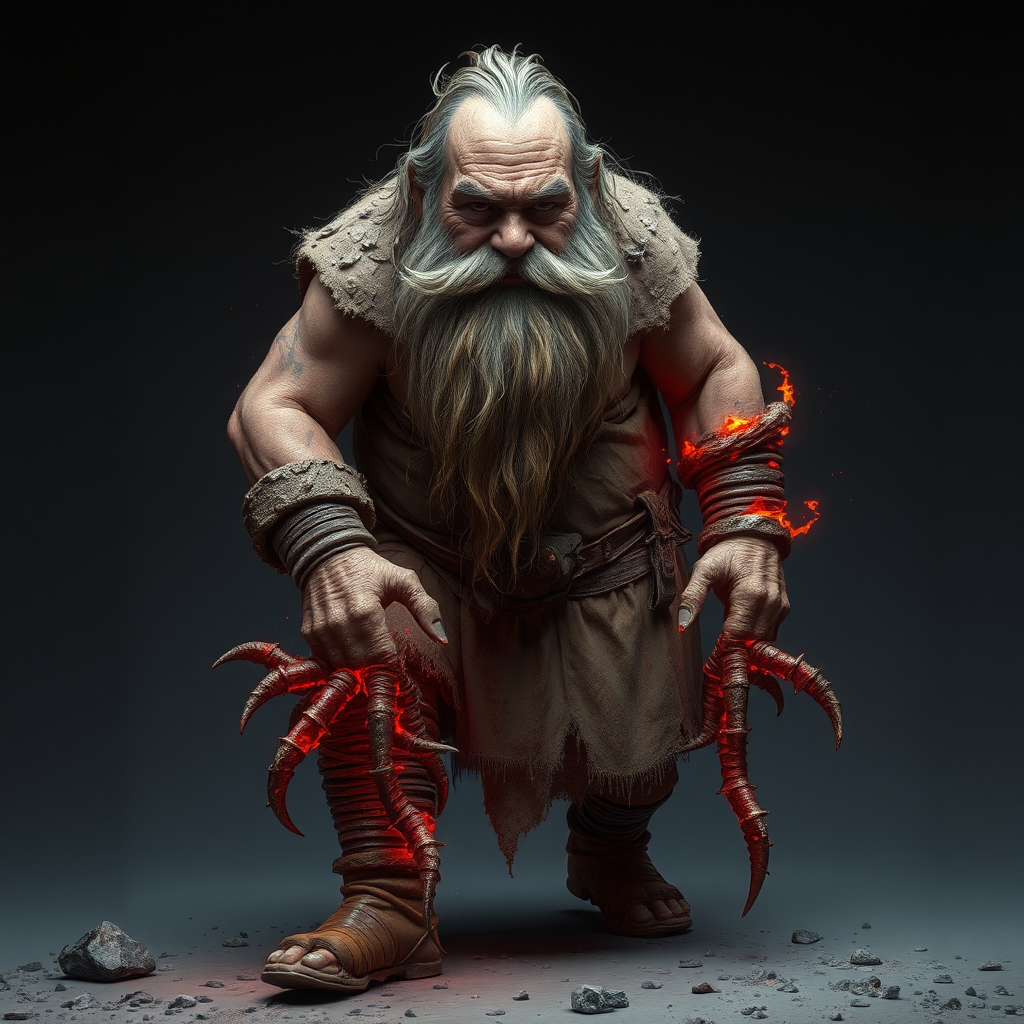 The Dwarf Miner with Twisted, Magical Legs