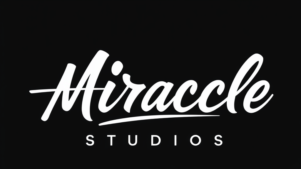 The Dynamic Miracle Studios Typographic Logo