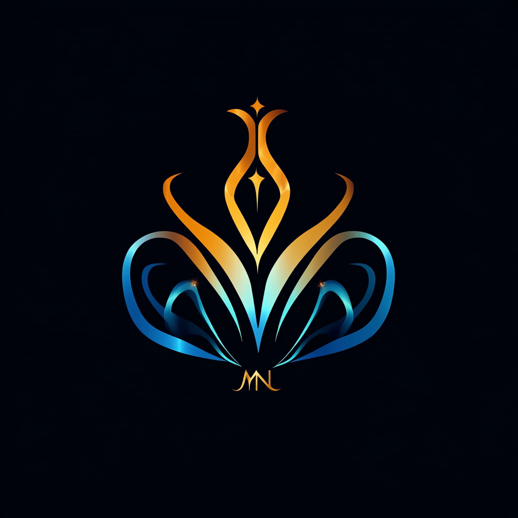 The Elegant Arabic Logo for Education and Show Business