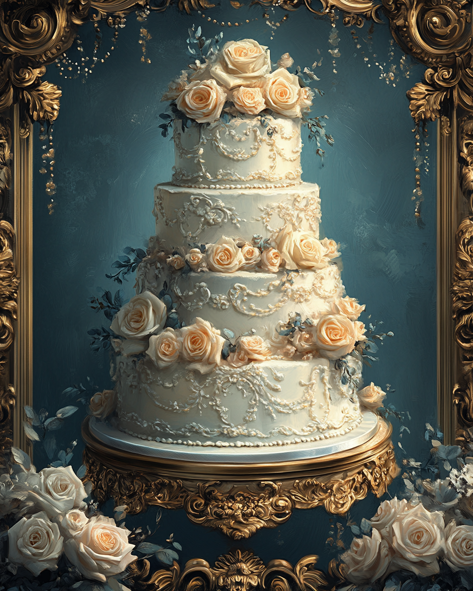 The Elegant Victorian Wedding Cake Design Book