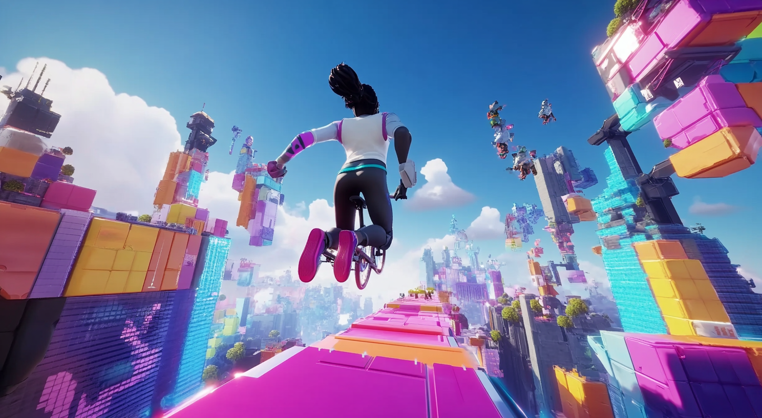 The Epic Fortnite Race with Peloton Instructor Skin