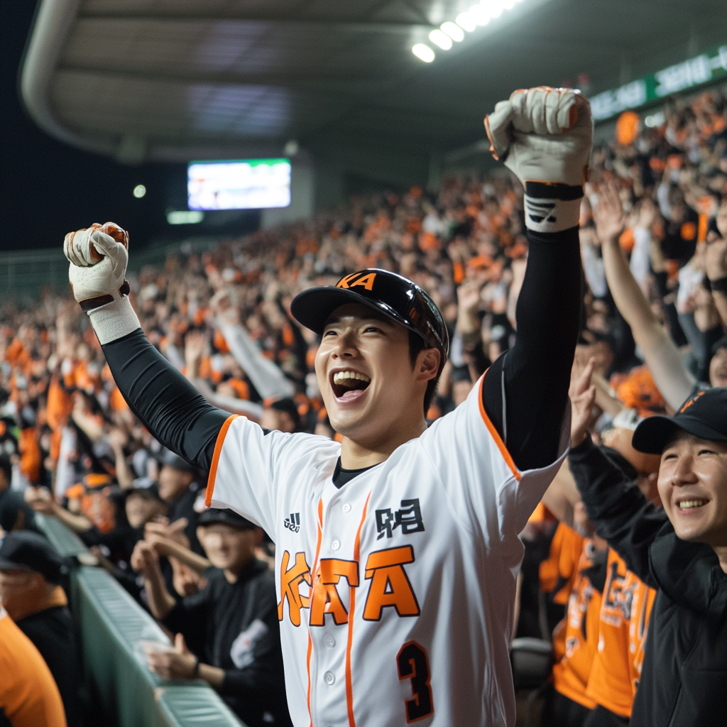 The Exciting Baseball Game at Gwangju Stadium