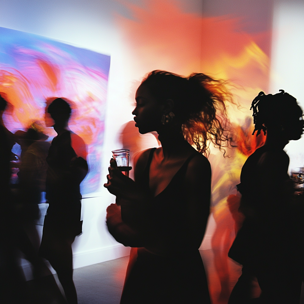 The Exciting London Art Party by Nick Knight