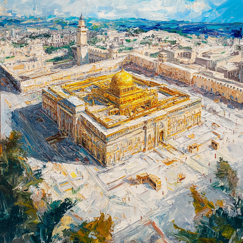 The Glorious Third Temple in Jerusalem