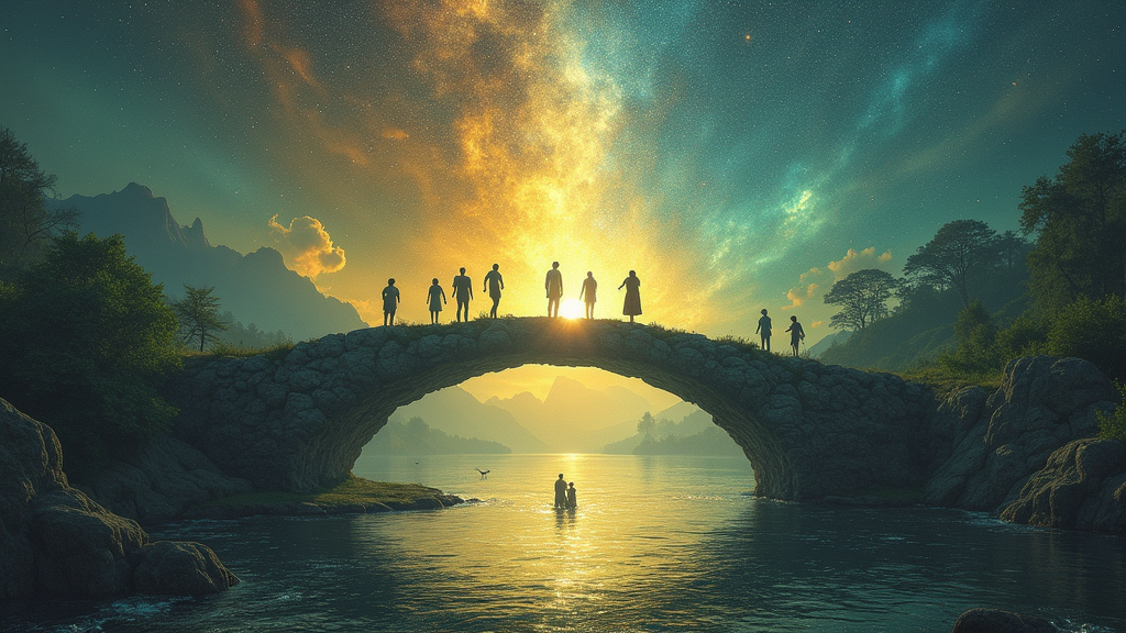 The Interdimensional Bridge: Conveying Knowledge and Energy