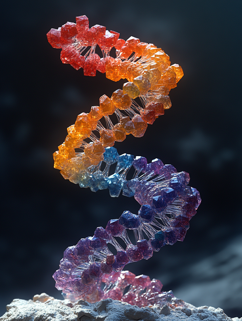 The Intricate and Elegant DNA Double Helix Structure