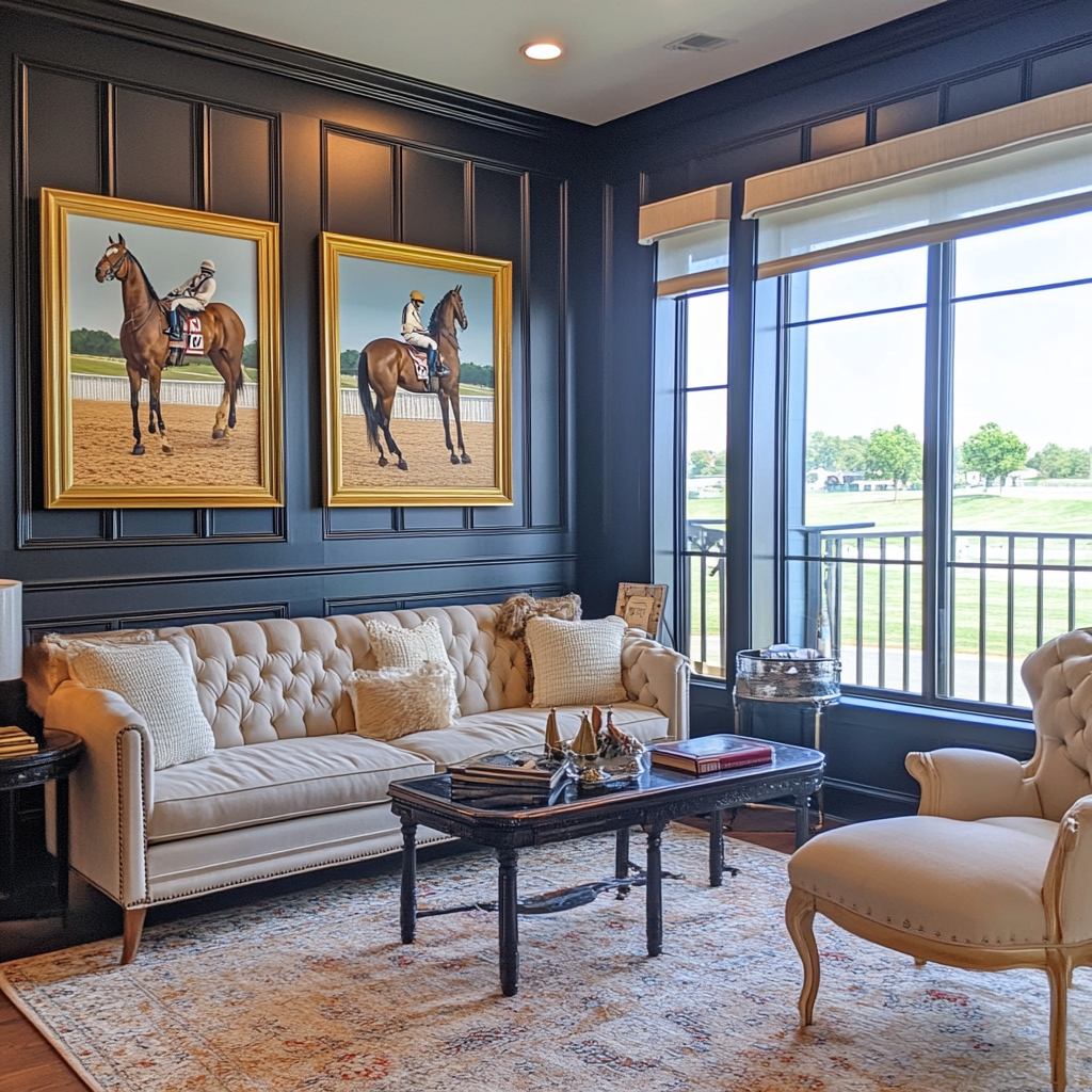 The Jockey Lounge: Elegant Kentucky Condo with Balcony