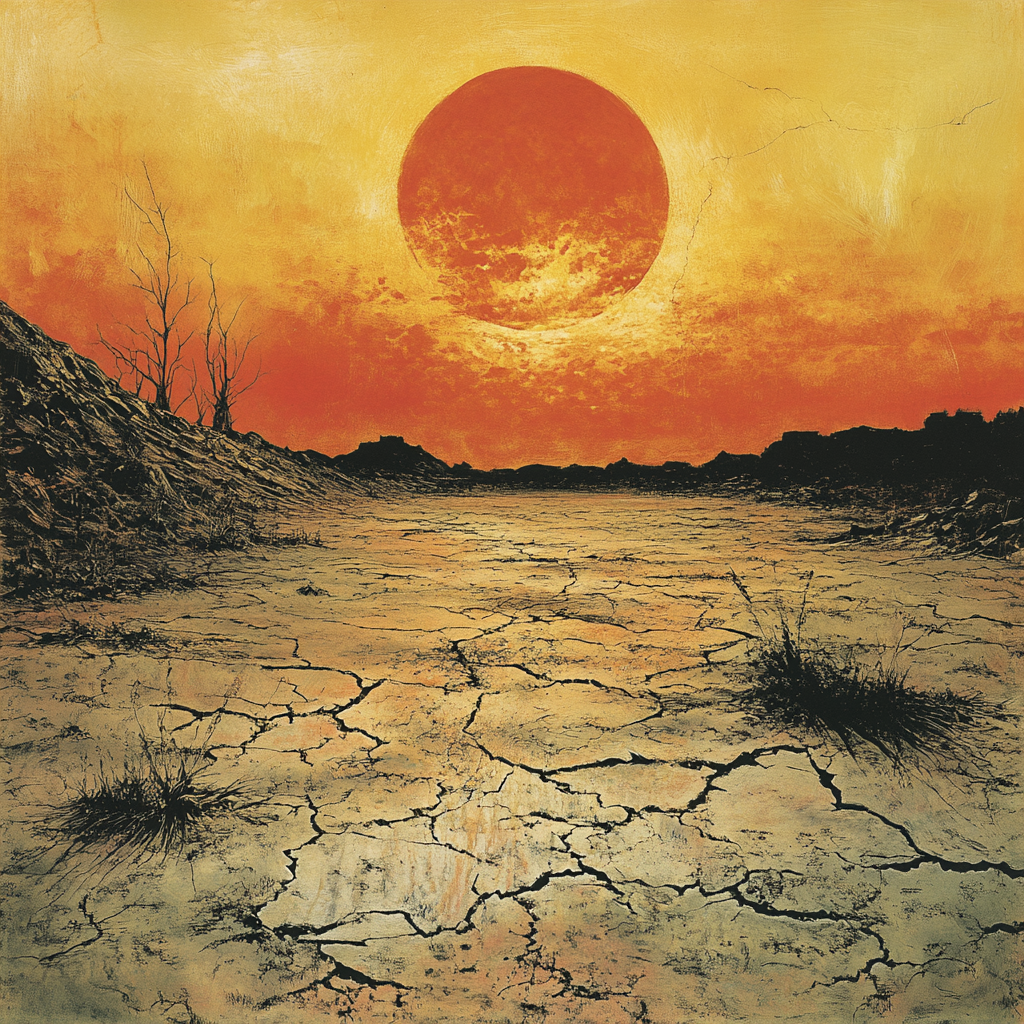 The Large Sick Sun in the Sky: Famine