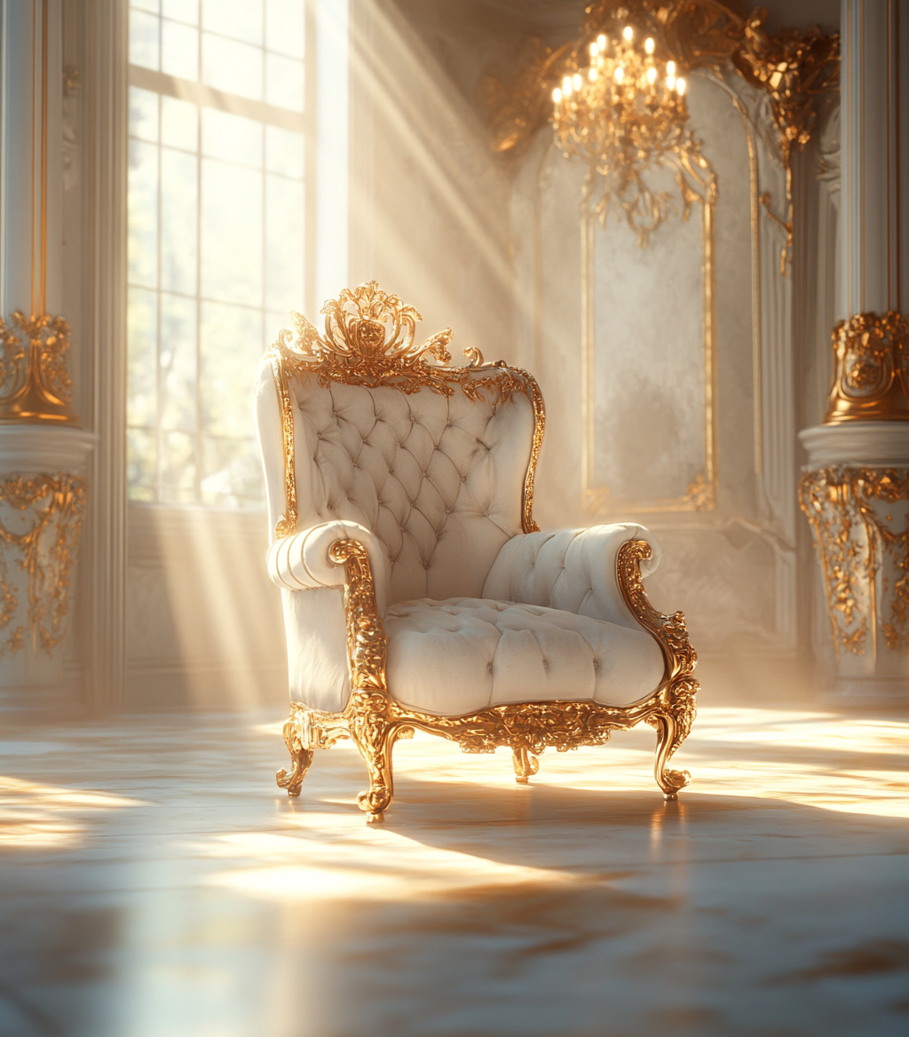 The Luxury Throne in Ethereal Light