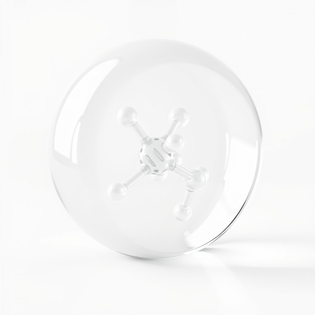 The Modern 3D Glass Model of Lactic Acid