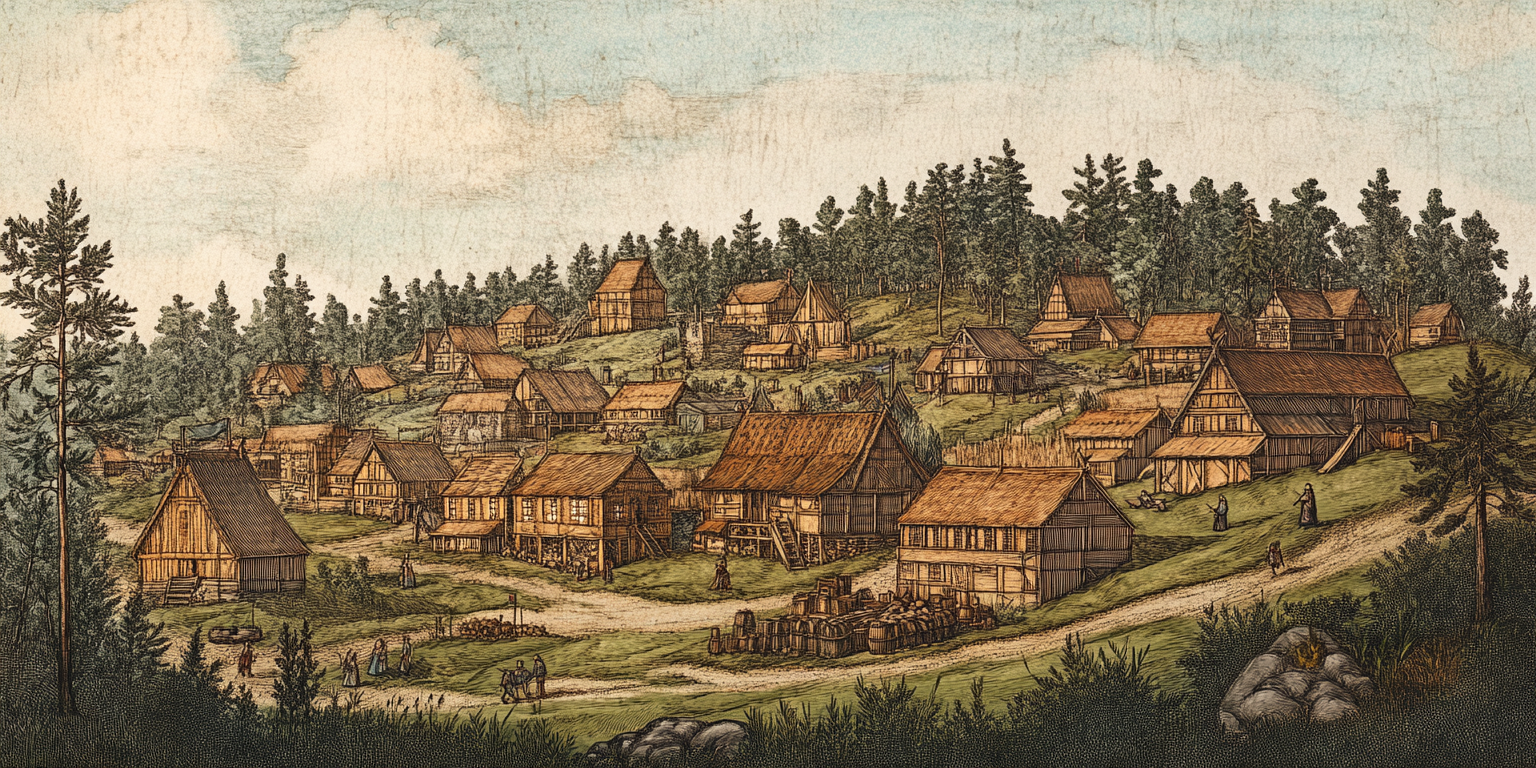 The Norse Viking City on a Hill